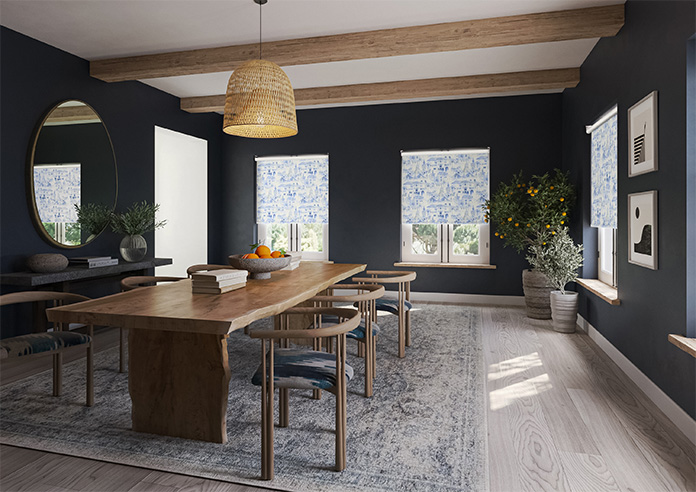 Voyage, Atlantic Blue - Twist&Fit Roller Blind - Image 7